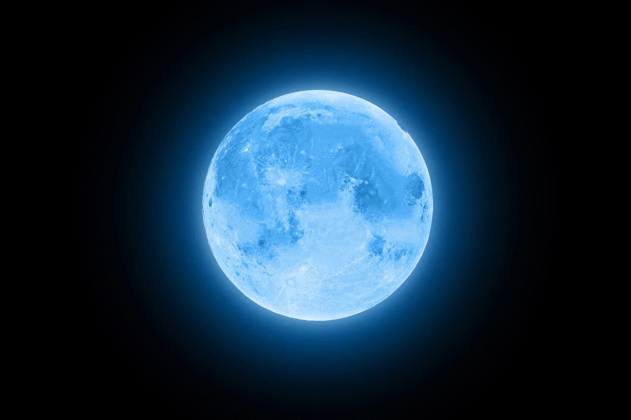 ASTRONOMIE : La mystérieuse « Lune bleue » de retour dans notre ciel fin mai.